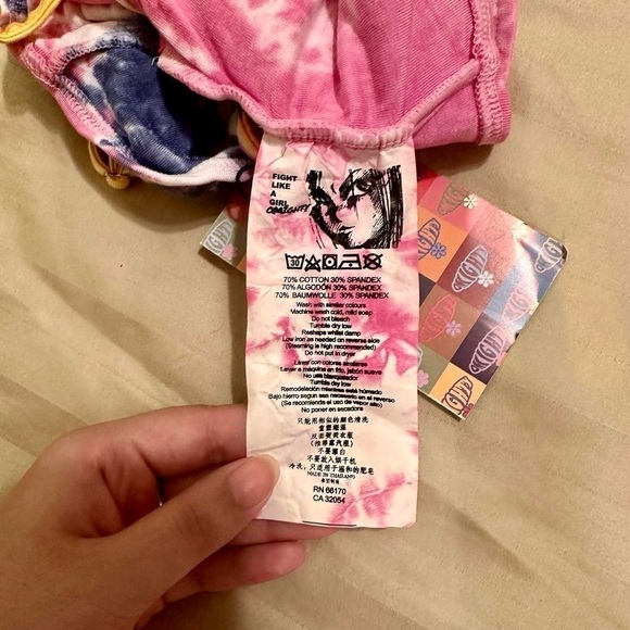 Dyed OMIGHTY Corset Top - Picture 7 of 7